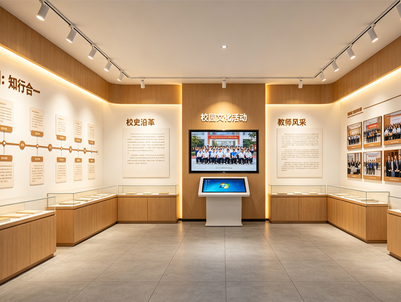 校史馆与校园文化展厅建设